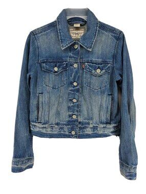 Levi Strauss Women's Size Small Denim Jacket Medium Wash